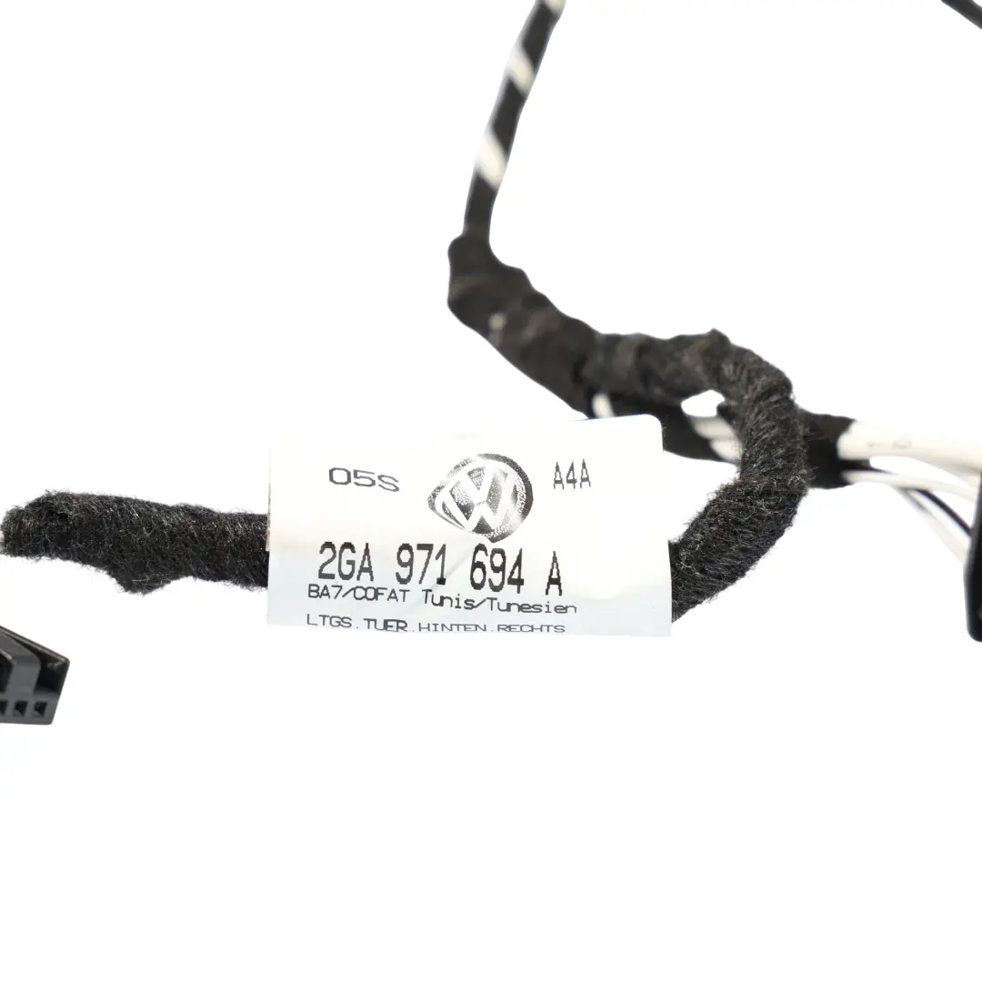 Faisceau De Câbles De Porte Arrière Droite pour VW Volkswagen T-Roc A11 à propos du numéro de pièce 2GA971694A VW Volkswagen T-Roc A11 Faisceau De Câbles De Porte Arrière Droite - SKU 2GA971694A - Numéro de pièce 2GA971694A