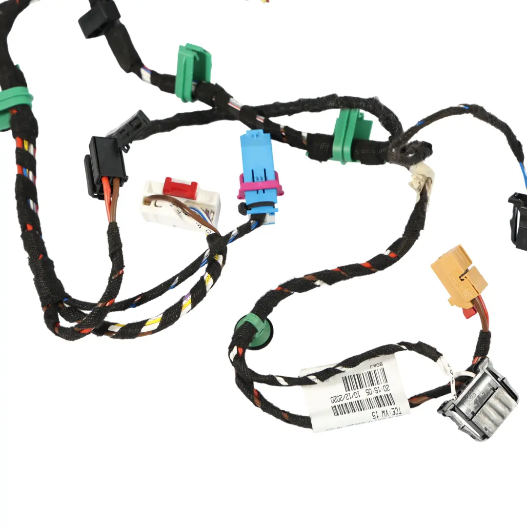 Door Wiring Loom Harness Cables Passenger Side to VW T-Roc A11 with Part number 2GB971120AJ VW T-Roc A11 Door Wiring Loom Harness Cables Passenger Side - SKU RHD-2GB971120AJ - Part number 2GB971120AJ