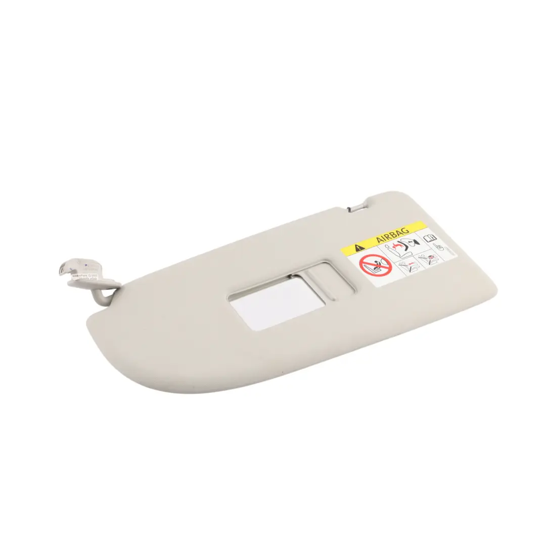 2K Sun Visor Cover Panel Sunvisor Mirror Pearl Grey Left N/S to VW Caddy with Part number 2K0857551J VW Caddy 2K Sun Visor Cover Panel Sunvisor Mirror Pearl Grey Left N/S - SKU 2K0857551J - Part number 2K0857551J