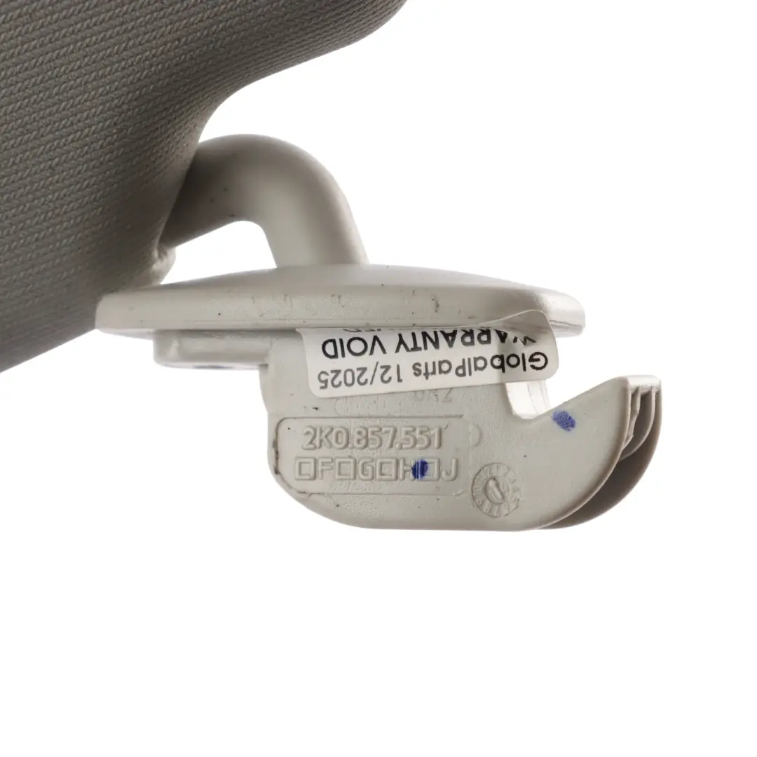 2K Sun Visor Cover Panel Sunvisor Mirror Pearl Grey Left N/S to VW Caddy with Part number 2K0857551J VW Caddy 2K Sun Visor Cover Panel Sunvisor Mirror Pearl Grey Left N/S - SKU 2K0857551J - Part number 2K0857551J