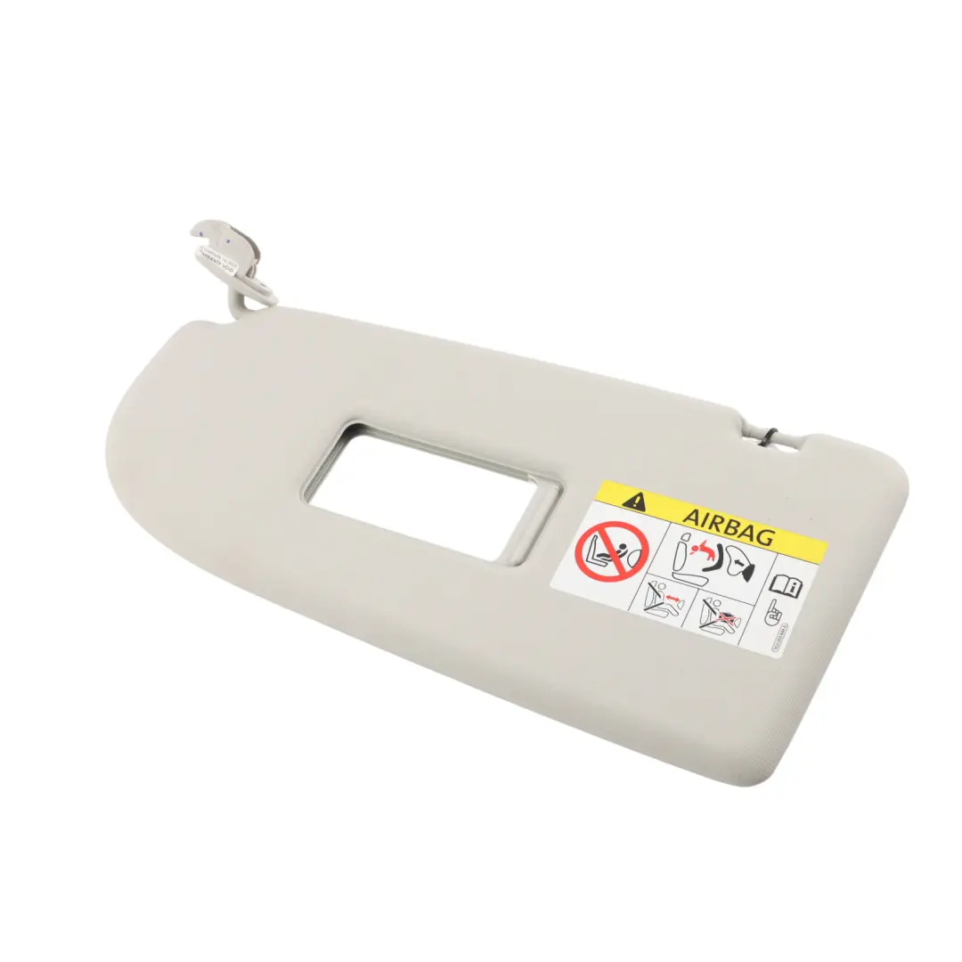 2K Sun Visor Cover Panel Sunvisor Mirror Pearl Grey Left N/S to VW Caddy with Part number 2K0857551J VW Caddy 2K Sun Visor Cover Panel Sunvisor Mirror Pearl Grey Left N/S - SKU 2K0857551J - Part number 2K0857551J