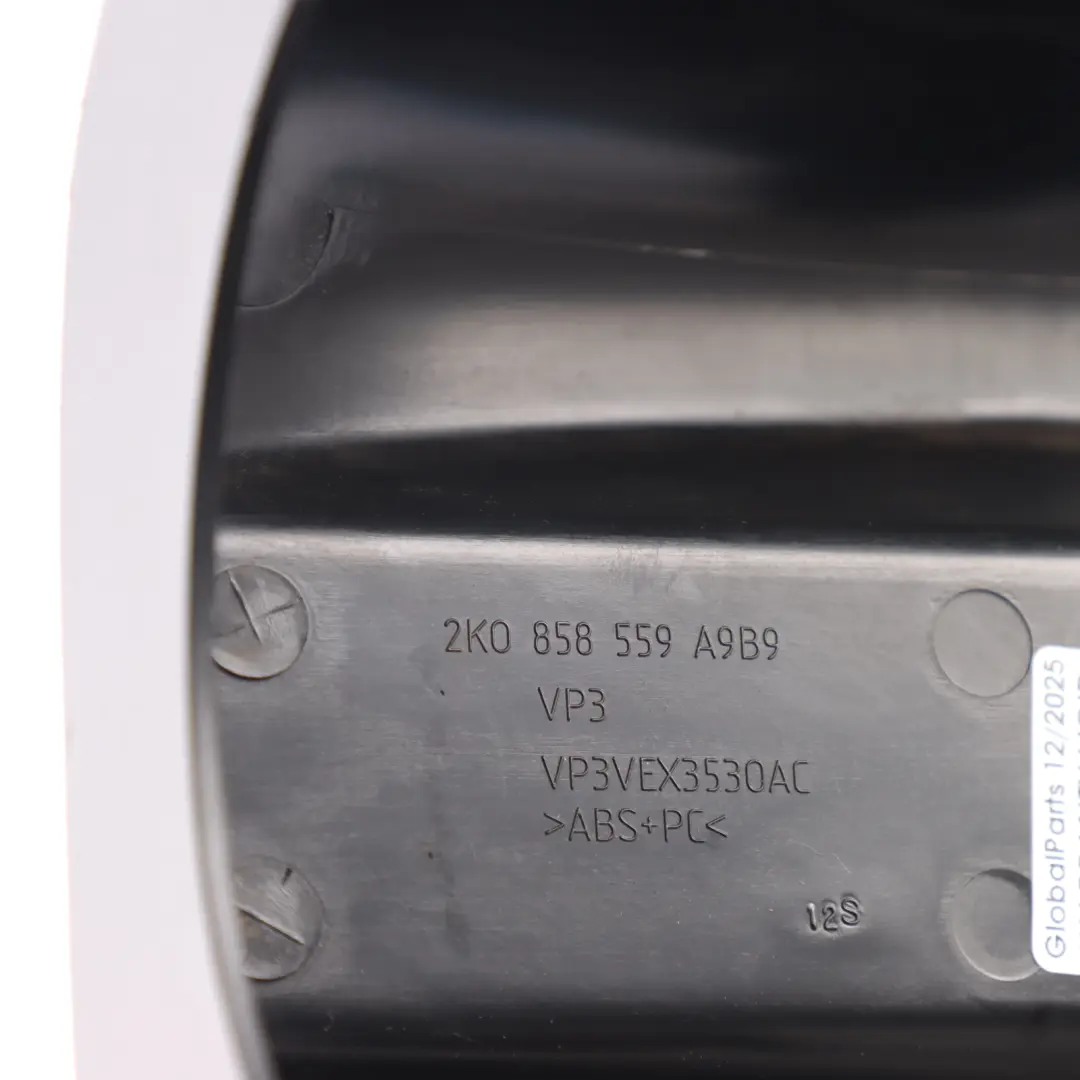 Volkswagen Caddy 2K Steering Column Lower Trim Panel Cover Black - SKU 2K0858559A-1 - Part number 2K0858559A