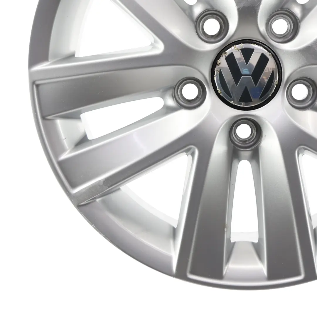 Volkswagen Caddy 2K Srebrna Felga Aluminiowa 15" 6J ET:47 - SKU 2K5601025-1 - Numer Części 2K5601025