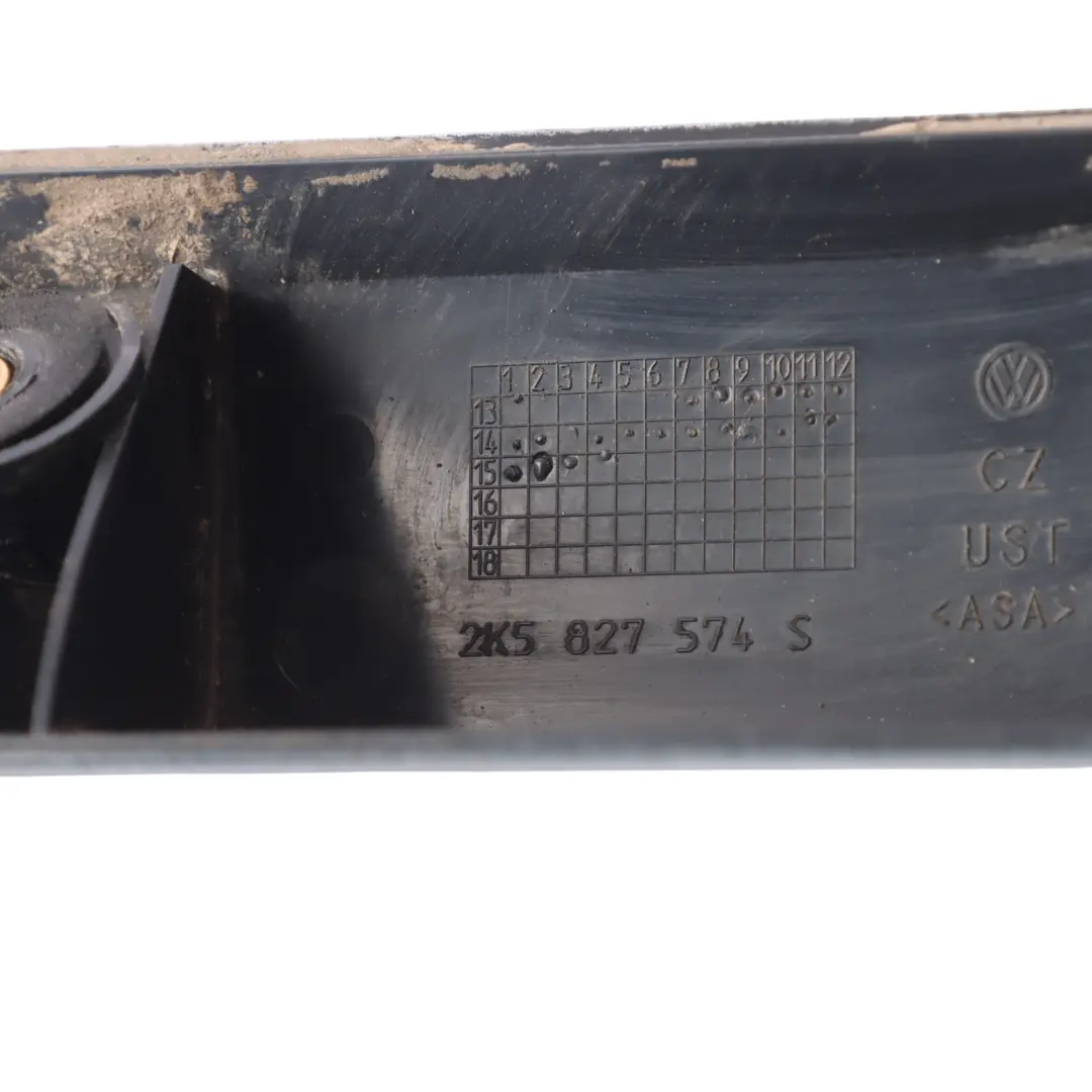 Volkswagen Caddy 2K Rear Trunk Number Plate Light Lamp Panel - SKU 2K5827574 - Part number 2K5827574