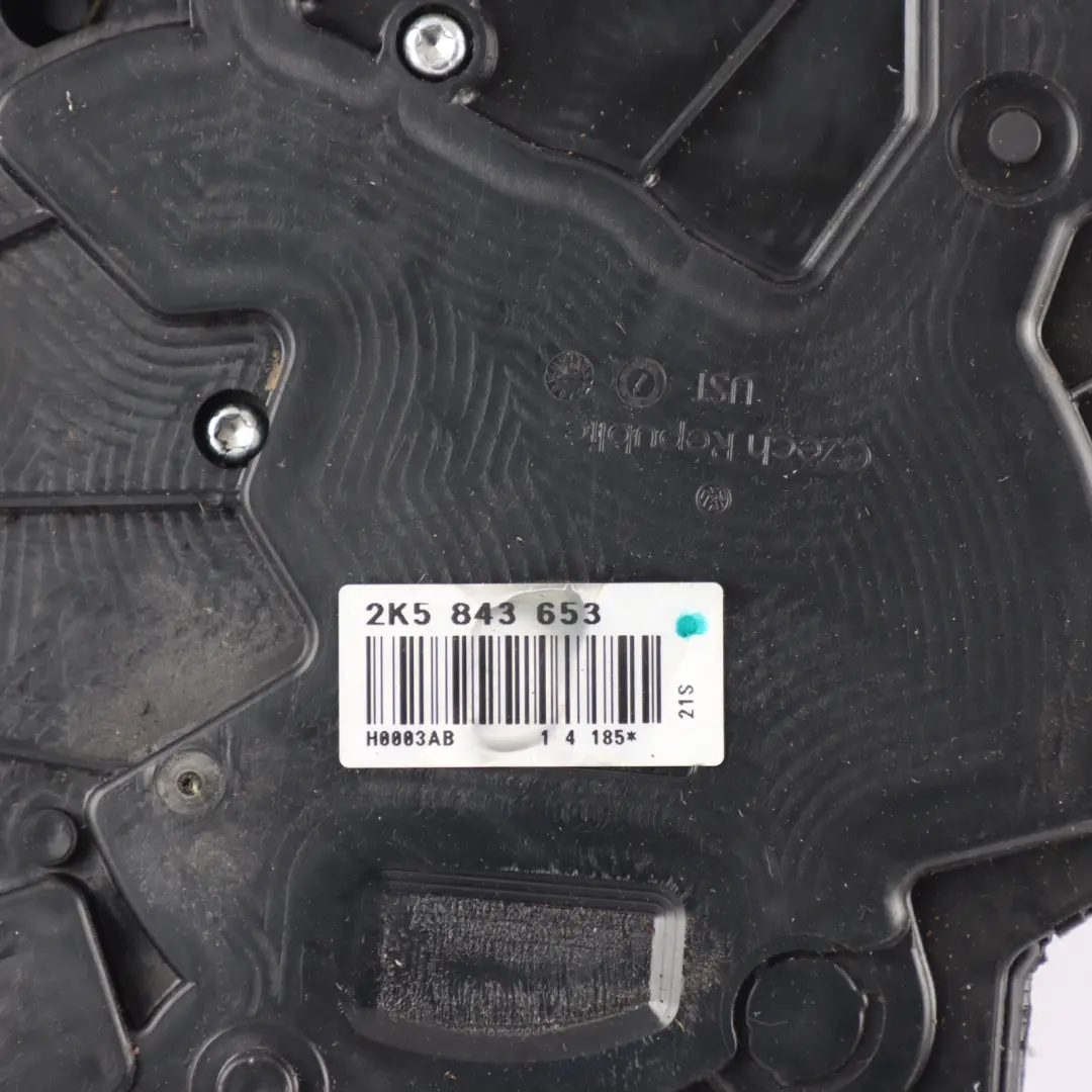 Volkswagen Caddy 2K Sliding Door Lock Actuator Mechanism Rear Left N/S - SKU 2K5843653-1 - Part number 2K5843653