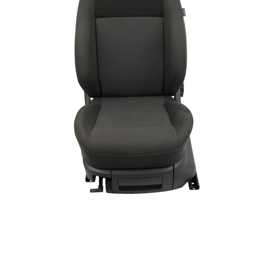 Volkswagen Caddy 2K Front Seat Fabric Cloth Anthracite Classic Grey Left N/S - SKU 2K5881805N-1 - Part number 2K5881805N