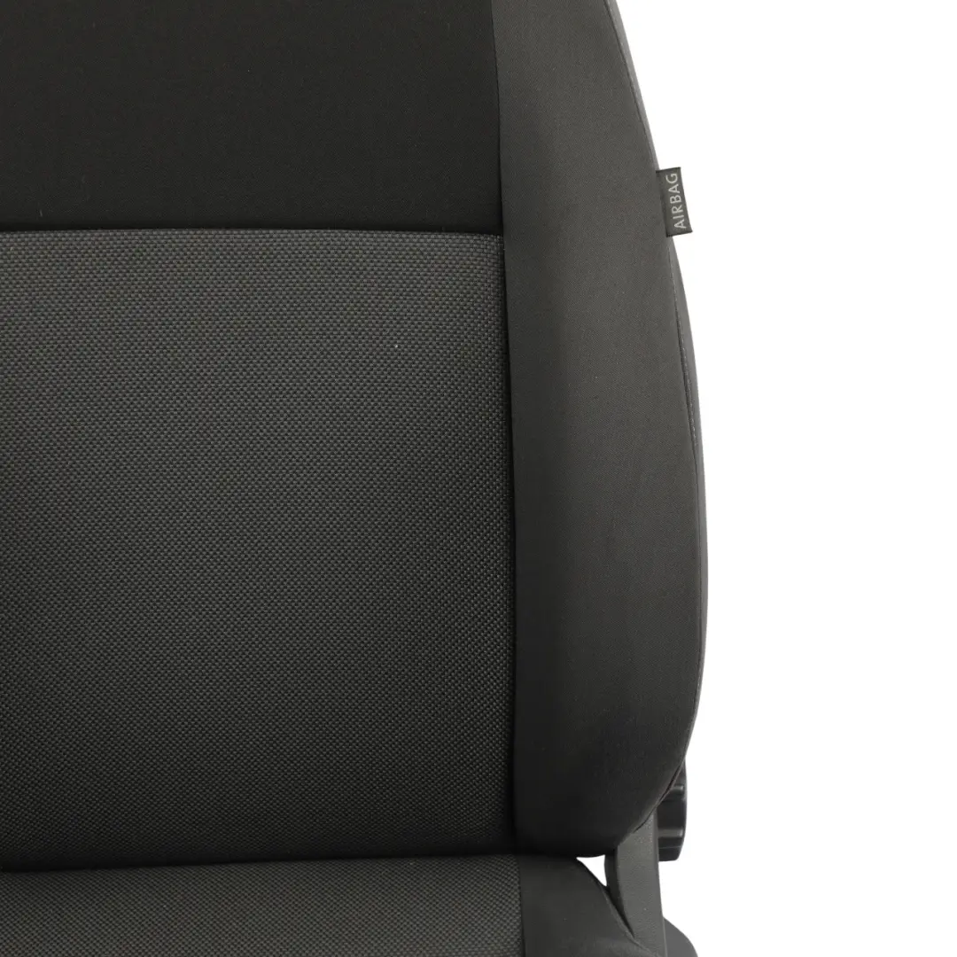 Volkswagen Caddy 2K Front Seat Fabric Cloth Anthracite Classic Grey Left N/S - SKU 2K5881805N-1 - Part number 2K5881805N