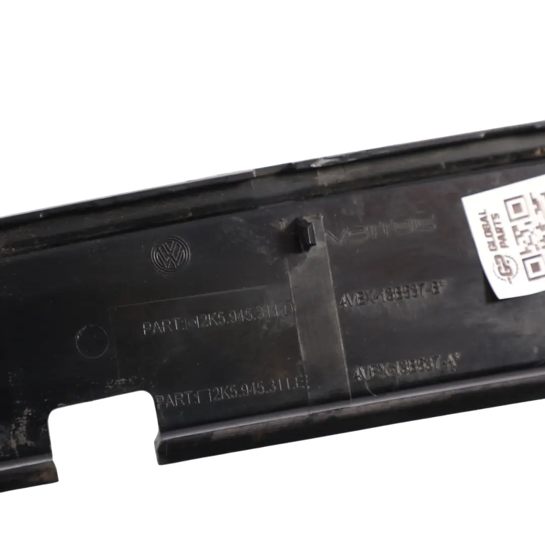 Volkswagen Caddy Mk3 2K Rücklicht Abdeckung Panel Trim Schwarz Links 2K5945311E - SKU 2K5945311D - Teilenummer 2K5945311D