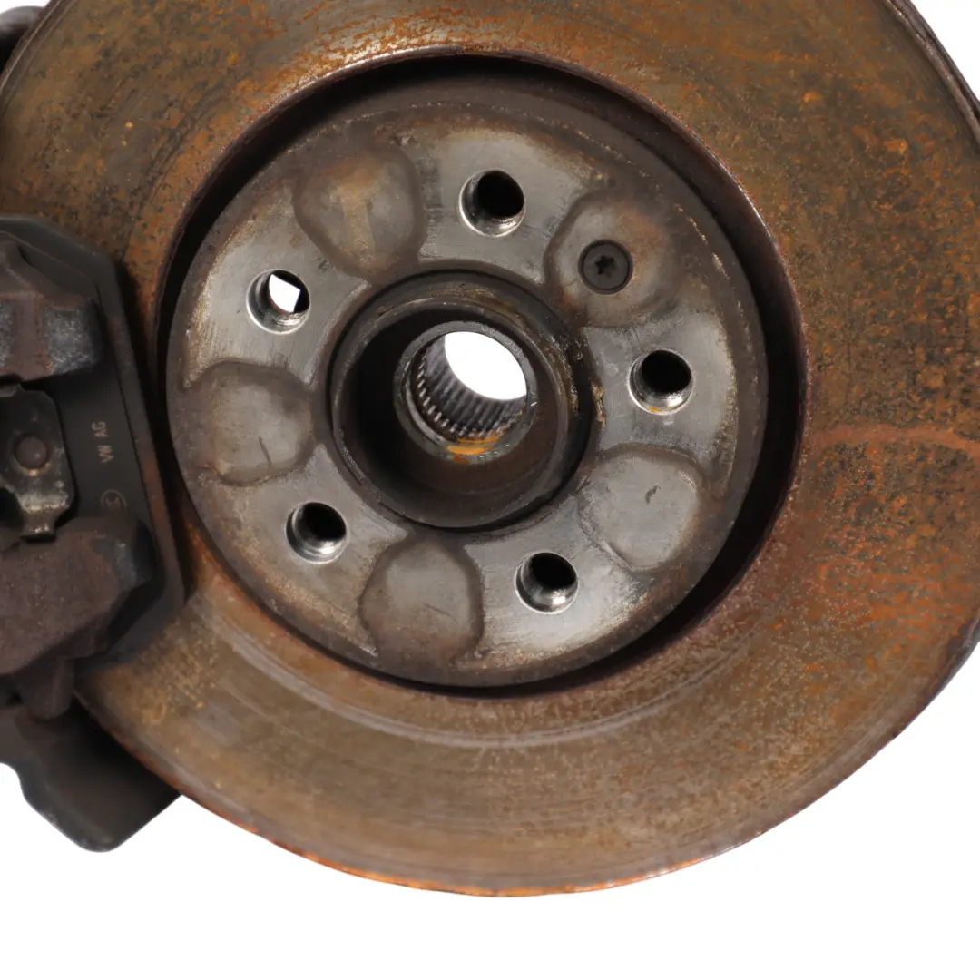 Seat Arona KJ7 Front Suspension Leg Wheel Hub Brake Disc Left N/S - SKU 2Q0413031DP-1 - Part number 2Q0413031DP