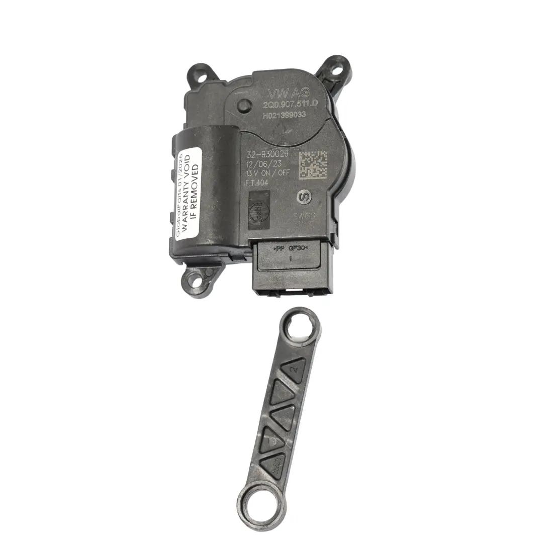 MK6 Actionneur Moteur Volet Ventilateur Chauffage pour VW Golf CD1 Polo à propos du numéro de pièce 2Q0907511D VW Golf CD1 Polo MK6 Actionneur Moteur Volet Ventilateur Chauffage - SKU 2Q0907511D-1 - Numéro de pièce 2Q0907511D