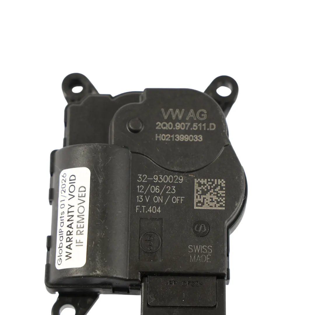 MK6 Air Flap Motor Actuator Heater Blower to Volkswagen Golf CD1 Polo with Part number 2Q0907511D Volkswagen Golf CD1 Polo MK6 Air Flap Motor Actuator Heater Blower - SKU 2Q0907511D-1 - Part number 2Q0907511D