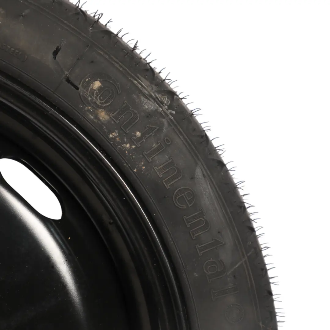 VW Golf Mk7 Space Spare Wheel Steel Rim Continental Tire 125/70 18" - SKU 3AA010006 - Part number 3AA010006