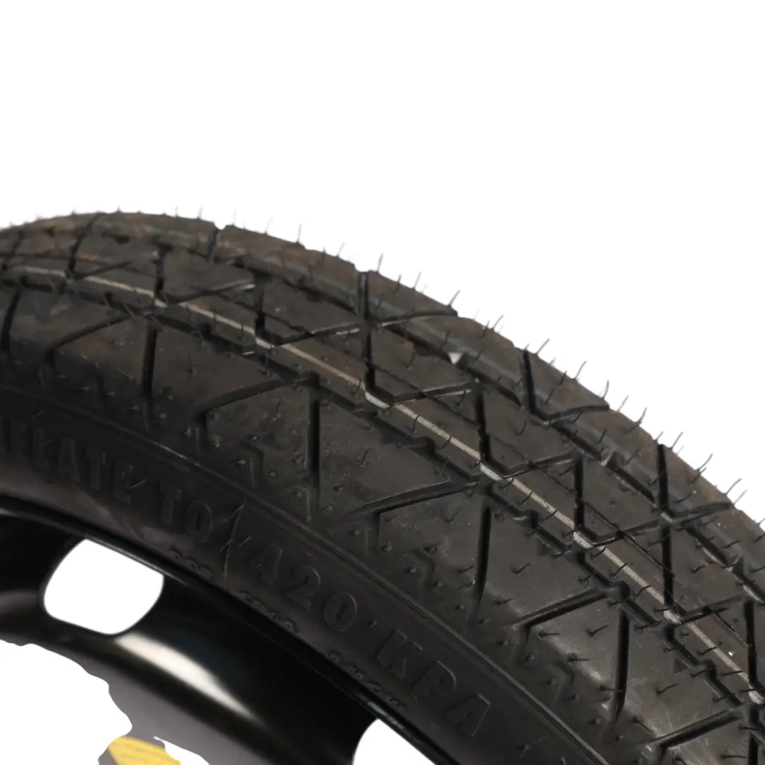 VW Golf Mk7 Space Spare Wheel Steel Rim Continental Tire 125/70 18" - SKU 3AA010006 - Part number 3AA010006