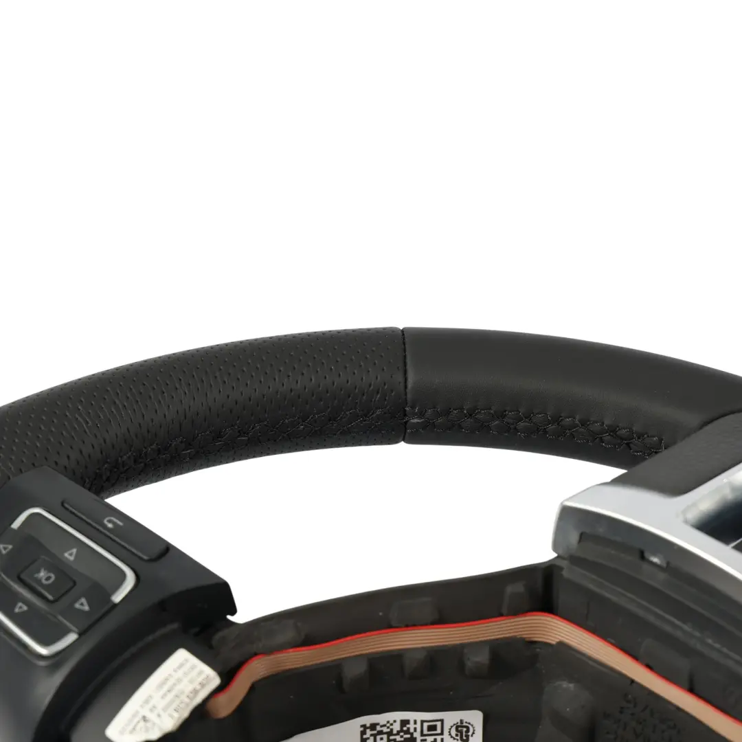 Volkswagen Golf Mk6 Passat B6 Steering Wheel NEW Black Leather - SKU 3C8419091AN-1 - Part number 3C8419091AN
