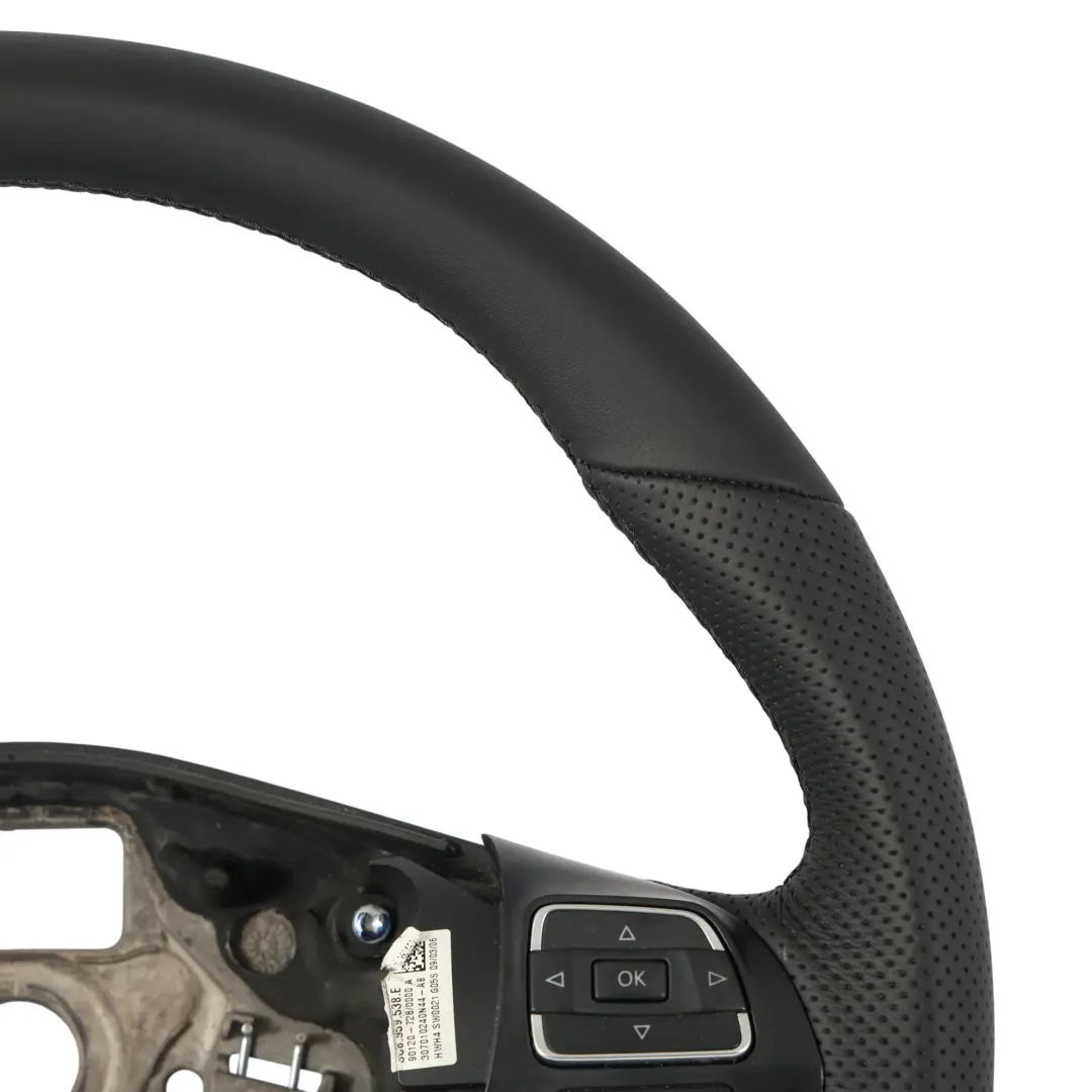 Mk6 Passat B6 Lenkrad NEU Schwarz Leder für Volkswagen Golf mit Teilenummer 3C8419091AN Volkswagen Golf Mk6 Passat B6 Lenkrad NEU Schwarz Leder - SKU 3C8419091AN-1 - Teilenummer 3C8419091AN