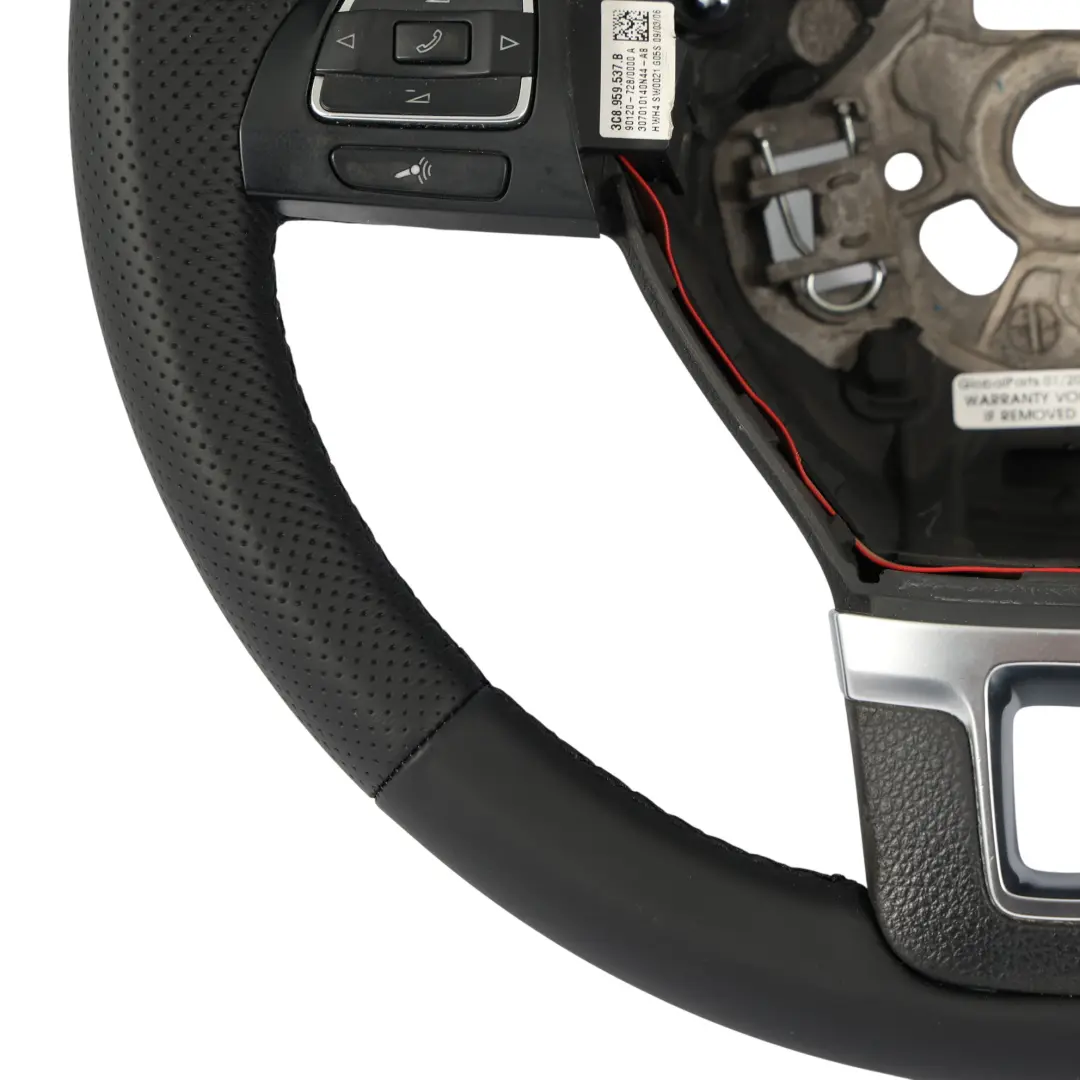Volkswagen Golf Mk6 Passat B6 Steering Wheel NEW Black Leather - SKU 3C8419091AN-1 - Part number 3C8419091AN