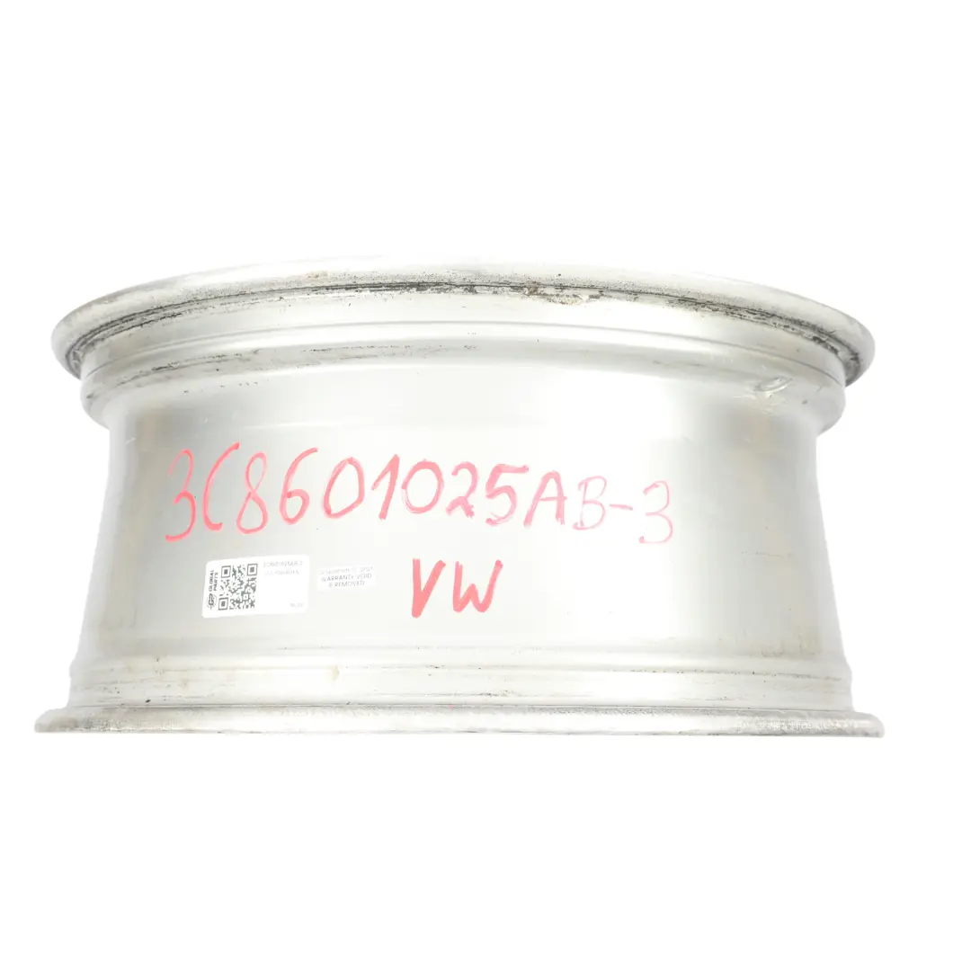 Volkswagen Scirocco Mk3 Silberne Leichtmetallfelge 18" 8J ET:41 - SKU 3C8601025AB-3 - Teilenummer 3C8601025AB