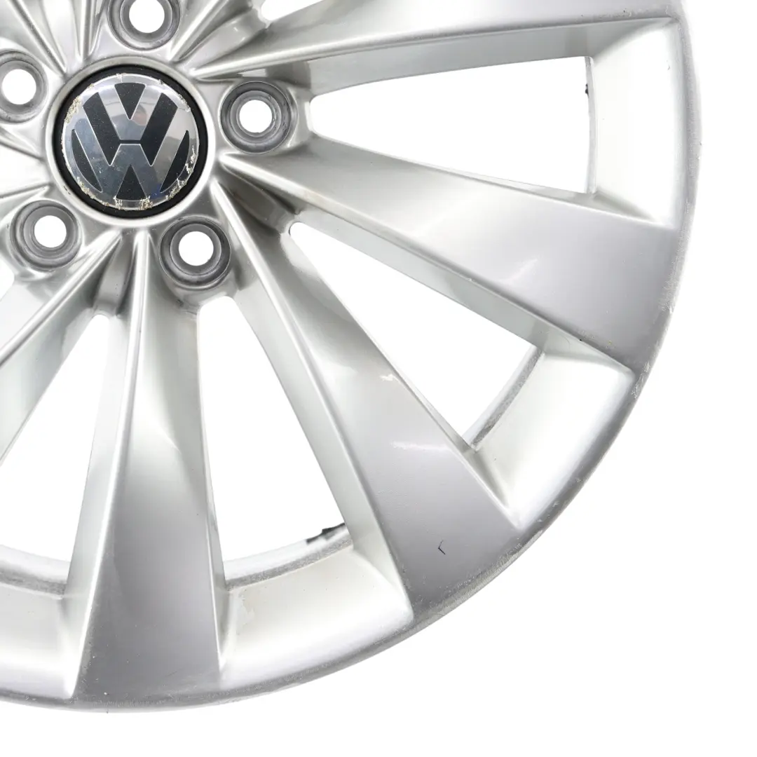 Volkswagen Scirocco Mk3 Silberne Leichtmetallfelge 18" 8J ET:41 - SKU 3C8601025AB-3 - Teilenummer 3C8601025AB