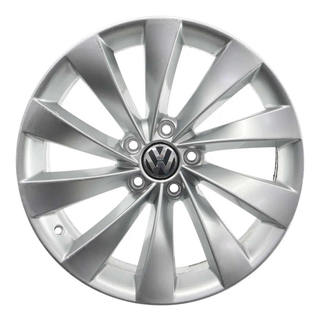 Volkswagen Scirocco Mk3 Silver Wheel Alloy Rim 18" 8J ET:41 - SKU 3C8601025AB-4 - Part number 3C8601025AB