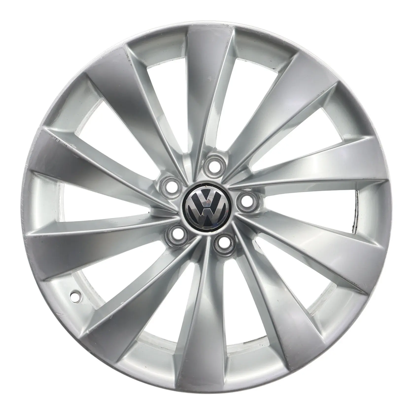Volkswagen Scirocco Mk3 Silver Wheel Alloy Rim 18" 8J ET:41 3C8601025AB