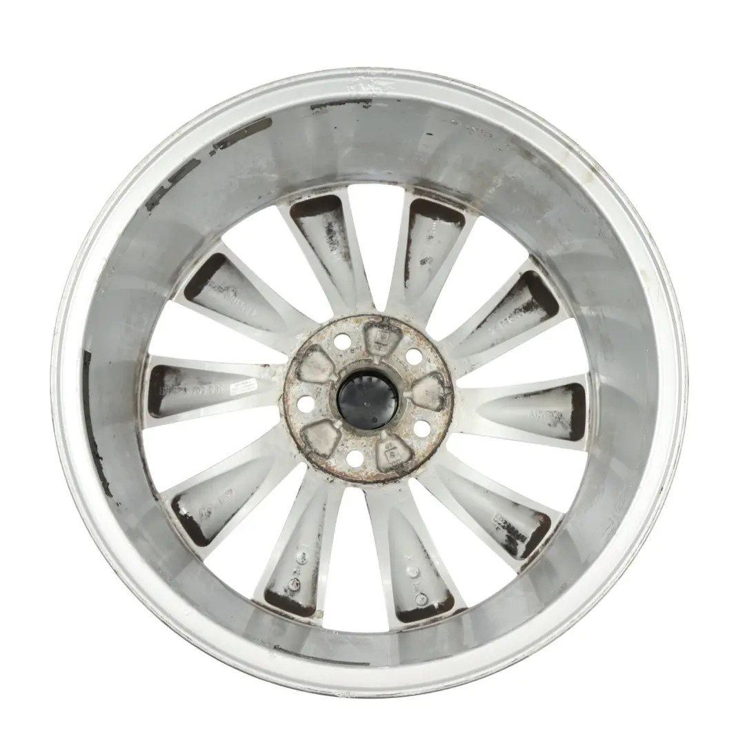 Volkswagen Scirocco Mk3 Llanta Aleación Plateada 18" 8J ET:41 - SKU 3C8601025AB-4 - Número de pieza 3C8601025AB