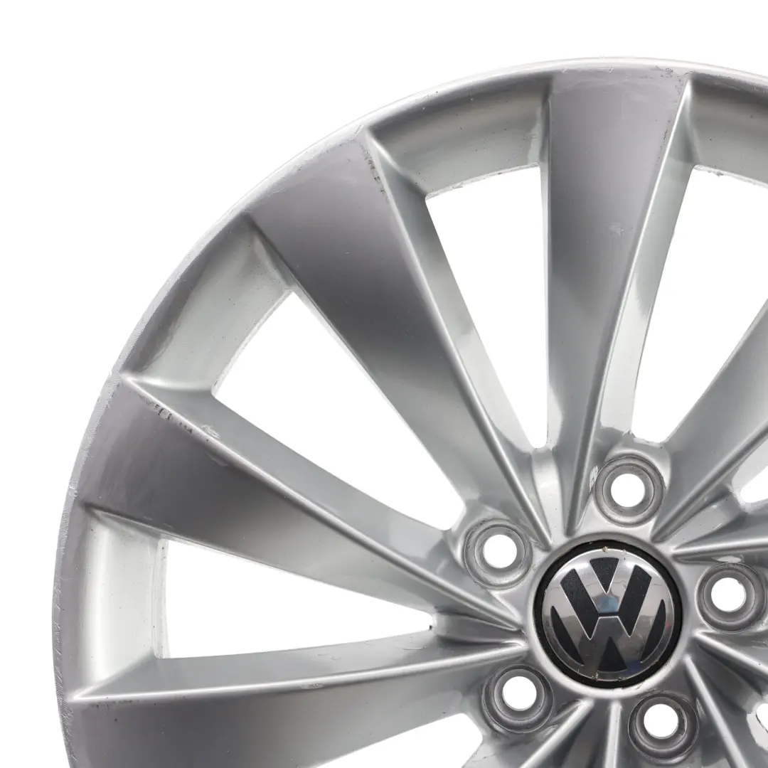 Volkswagen Scirocco Mk3 Silver Wheel Alloy Rim 18" 8J ET:41 - SKU 3C8601025AB-4 - Part number 3C8601025AB