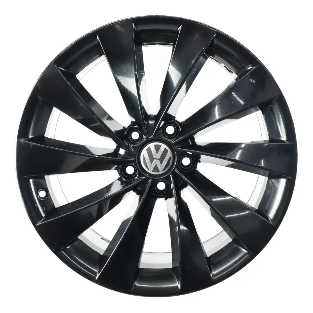 Volkswagen Scirocco Mk3 Cerchio In Lega Nero 18" 8J ET:41 - SKU 3C8601025D-1 - Numero di parte 3C8601025D