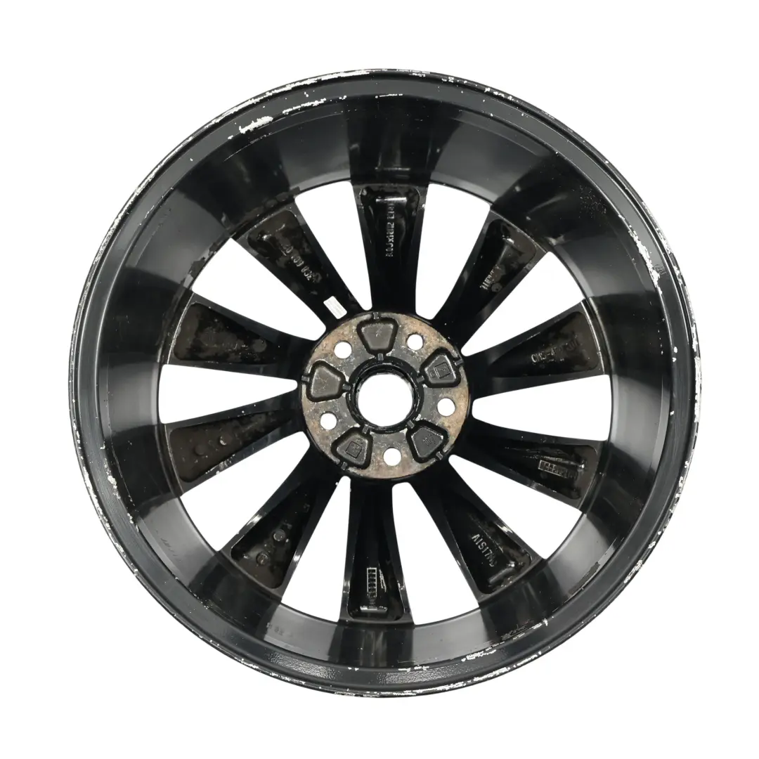 Volkswagen Scirocco Mk3 Czarna Felga Aluminiowa 18" 8J ET:41 - SKU 3C8601025D-1 - Numer Części 3C8601025D