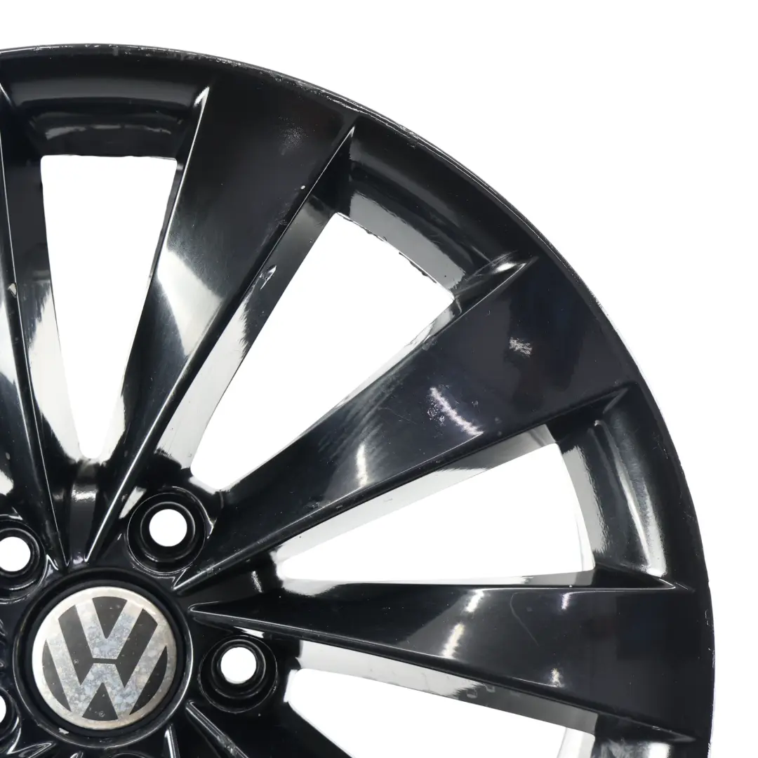 Volkswagen Scirocco Mk3 Schwarz Alufelge 18" 8J ET:41 - SKU 3C8601025D-1 - Teilenummer 3C8601025D