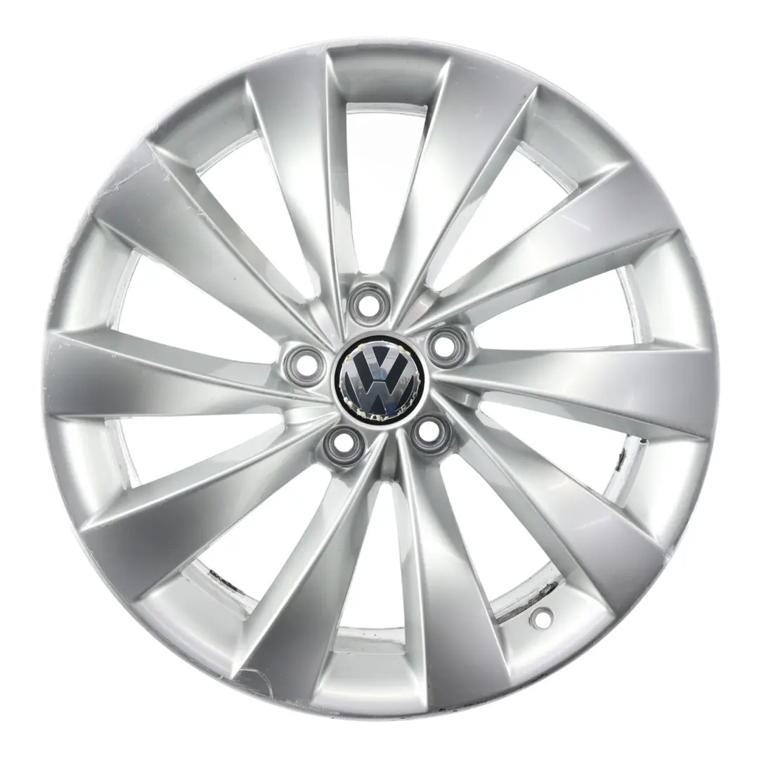 Volkswagen Scirocco Mk3 Jante Alliage Argent 18" 8J ET:41 - SKU 3C8601025D-4 - Numéro de pièce 3C8601025D