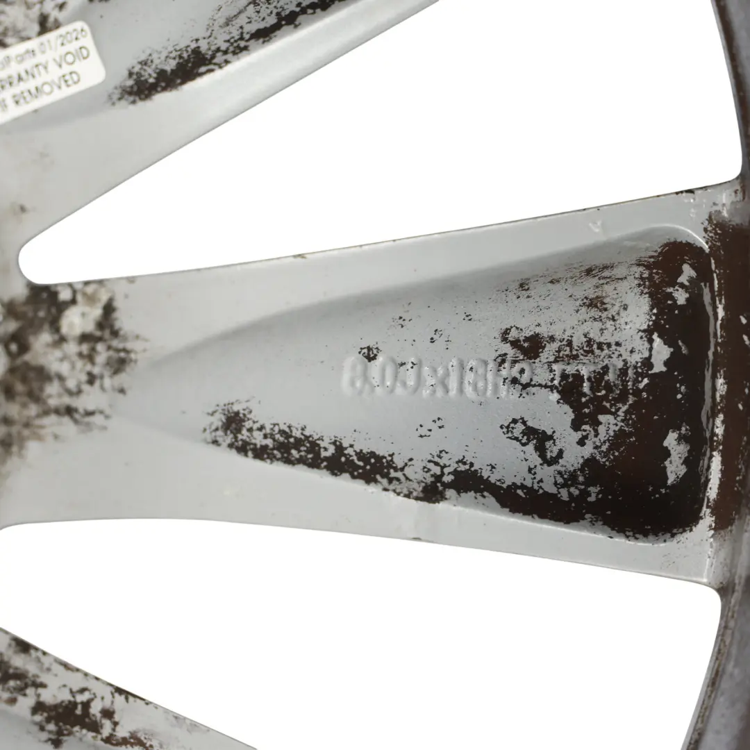 Volkswagen Scirocco Mk3 Silver Wheel Alloy Rim 18" 8J ET:41 - SKU 3C8601025D-5 - Part number 3C8601025D