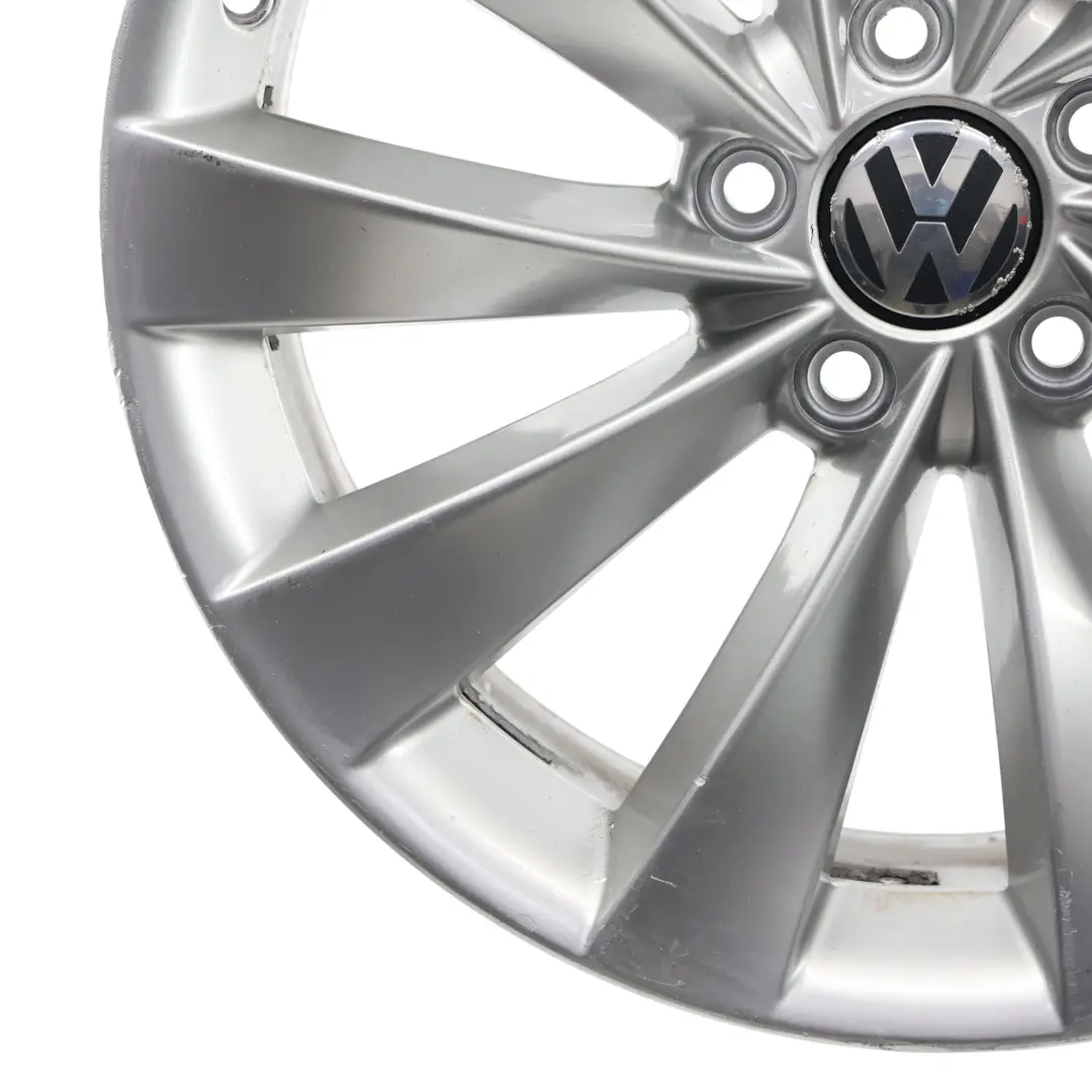 Volkswagen Scirocco Mk3 Silberne Felge Leichtmetallfelge 18" 8J ET:41 - SKU 3C8601025D-5 - Teilenummer 3C8601025D
