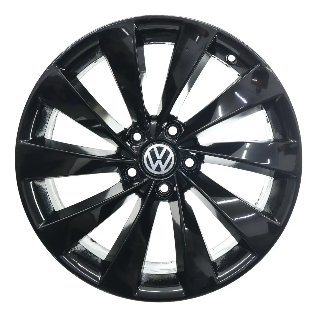 Mk3 Wheel Rim Alloy Black 18" 8J ET:41 to Volkswagen Scirocco III with Part number 3C8601025D Volkswagen Scirocco III Mk3 Wheel Rim Alloy Black 18" 8J ET:41 - SKU 3C8601025D-7 - Part number 3C8601025D