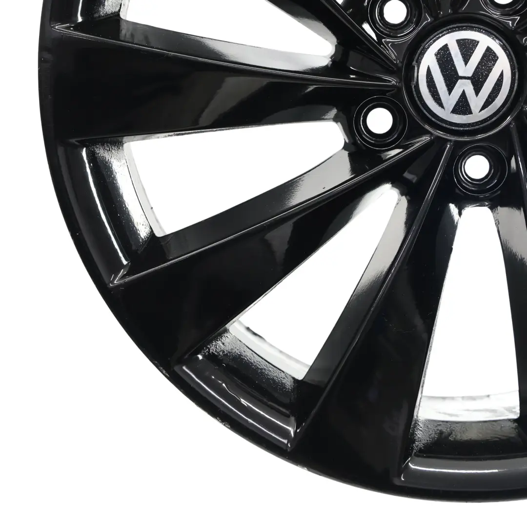 Mk3 Wheel Rim Alloy Black 18" 8J ET:41 to Volkswagen Scirocco III with Part number 3C8601025D Volkswagen Scirocco III Mk3 Wheel Rim Alloy Black 18" 8J ET:41 - SKU 3C8601025D-7 - Part number 3C8601025D