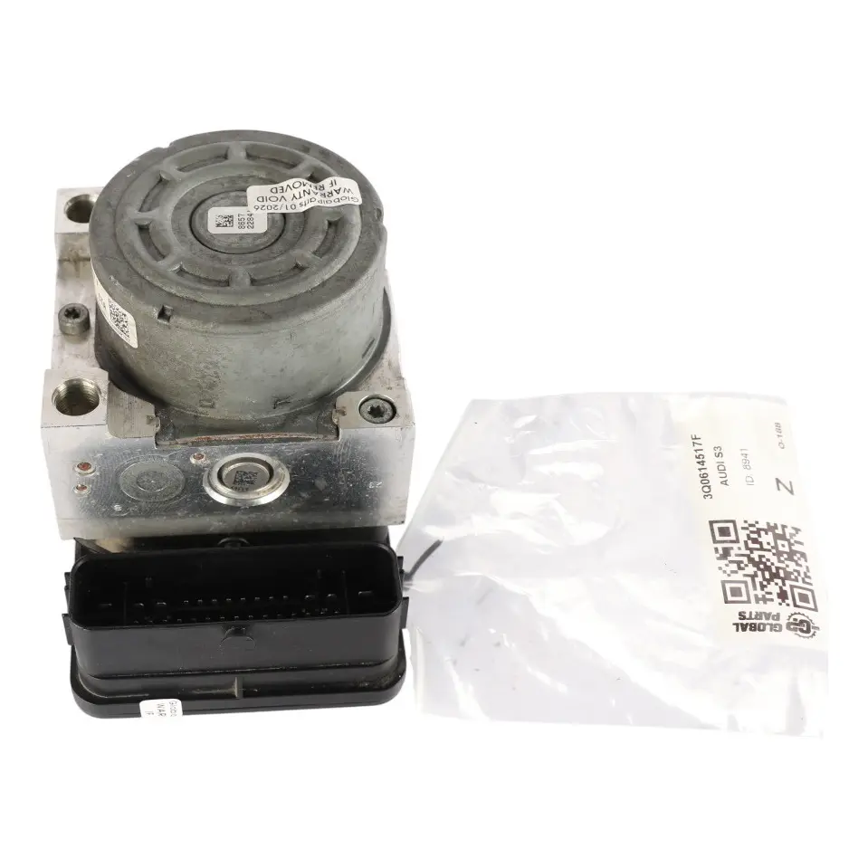 Audi A3 S3 8V ABS Pump Hydraulic Brake Pump Control Unit Module 3Q0614517F