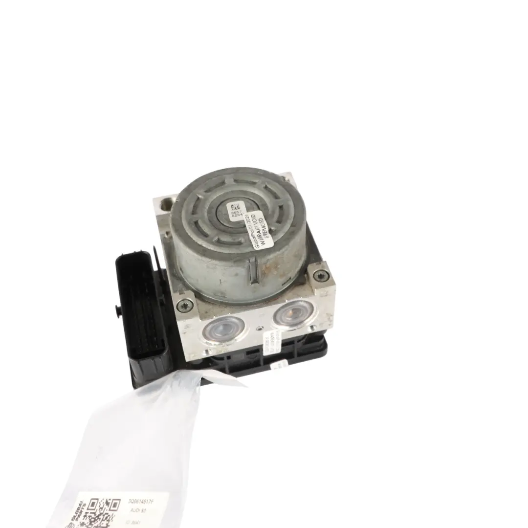 Audi A3 S3 8V ABS Pump Hydraulic Brake Pump Control Unit Module - SKU 3Q0614517F - Part number 3Q0614517F