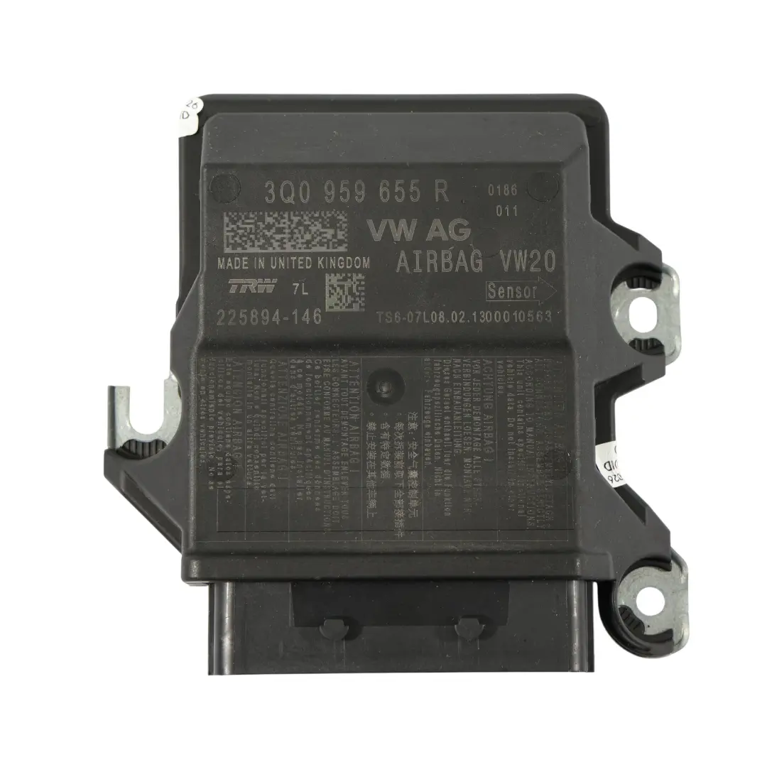 Seat Leon Mk3 5F Módulo Aire Unidad Control Sensor ECU - SKU 3Q0959655R - Número de pieza 3Q0959655R