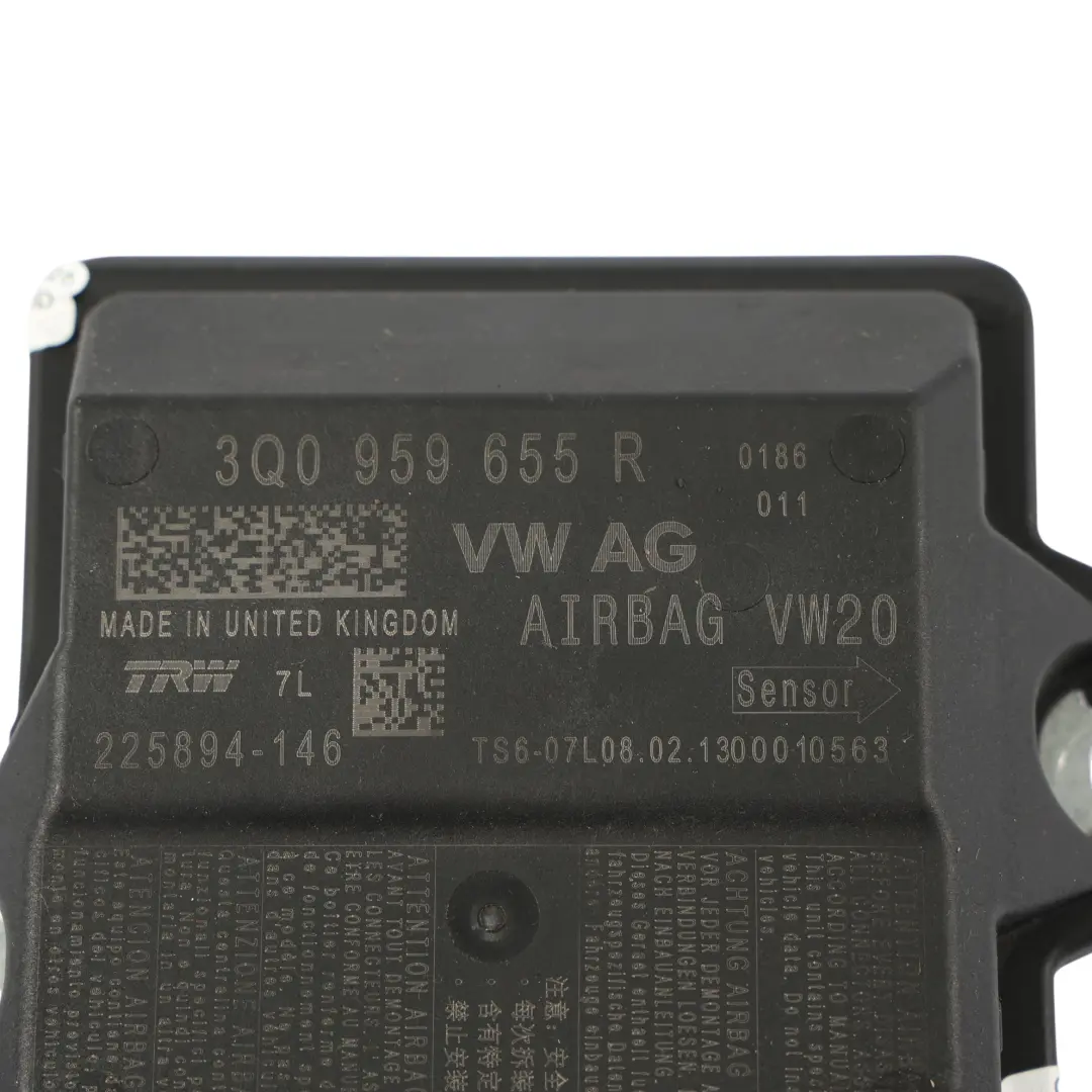 Mk3 5F Modulo Aria Unità Controllo Sensore ECU per Seat Leon con numero di parte 3Q0959655R Seat Leon Mk3 5F Modulo Aria Unità Controllo Sensore ECU - SKU 3Q0959655R - Numero di parte 3Q0959655R