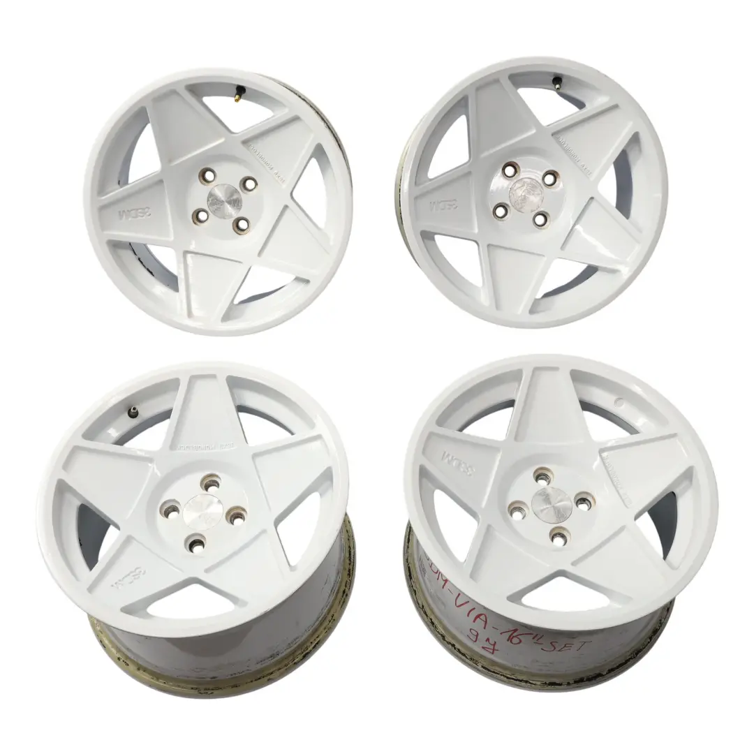  3SDM Wheel Rims Alloy Monoblock 16" 9J ET:20 5 Spoke SET KIT - SKU 3SDM-VIA-16-SET - Part number 3SDM-VIA-16-SET
