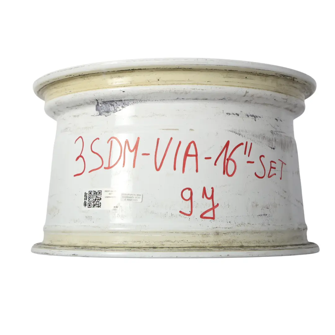  3SDM Wheel Rim Alloy Monoblock 16" 9J ET:20 5 Spoke - SKU 3SDM-VIA-16-SET - Part number 3SDM-VIA-16-SET