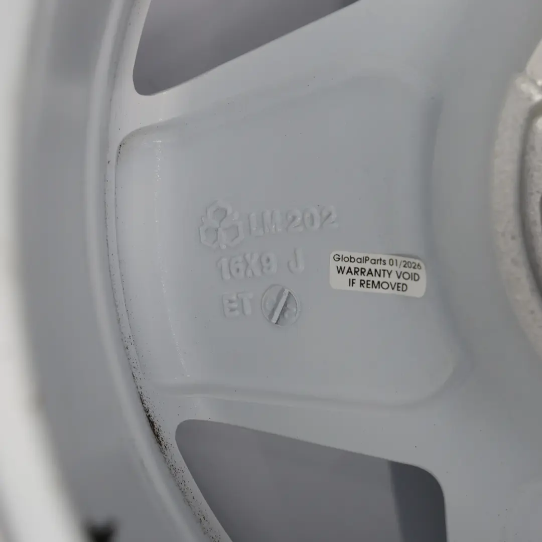  Jante 3SDM En Alliage Monobloc 16" 9J ET:20 5 Rayons - SKU 3SDM-VIA-16-SET - Numéro de pièce 3SDM-VIA-16-SET