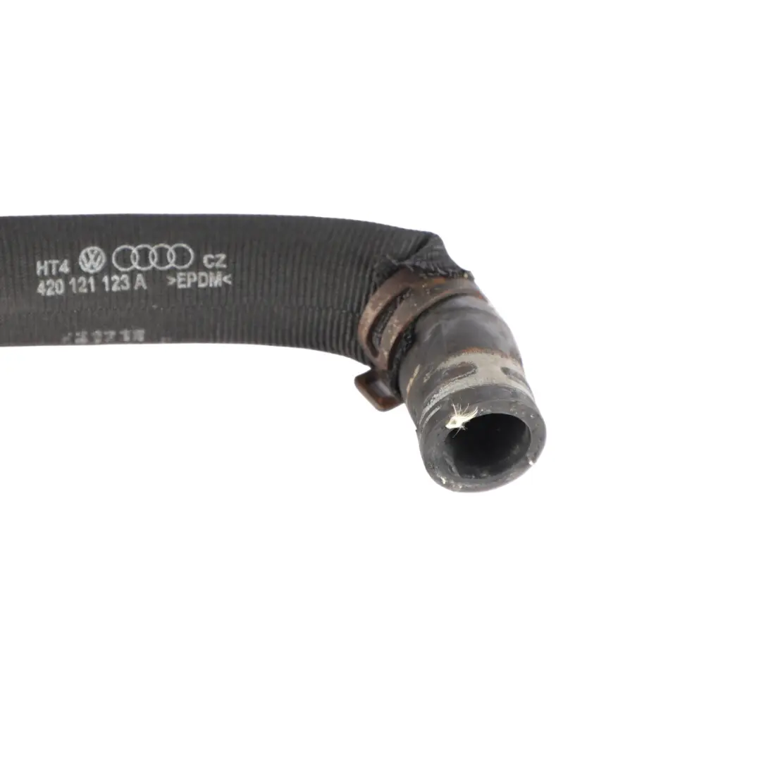 Audi R8 42 Engine Coolant Pipe Water Hose Cooling Line Tube - SKU 420121123A - Part number 420121123A