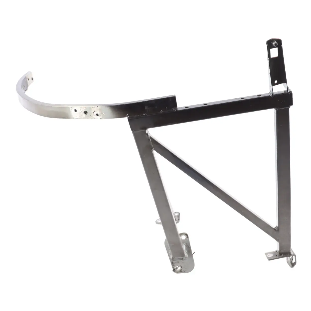 Audi R8 4.2 Front Panel Support Brace Left N/S Phantom Black - Z9Y 420805357C