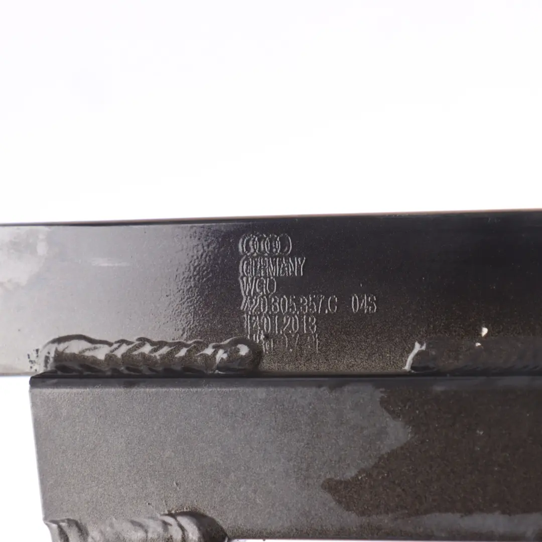 Audi R8 4.2 Front Panel Support Brace Left N/S Phantom Black - Z9Y - SKU 420805357C-PHB - Part number 420805357C