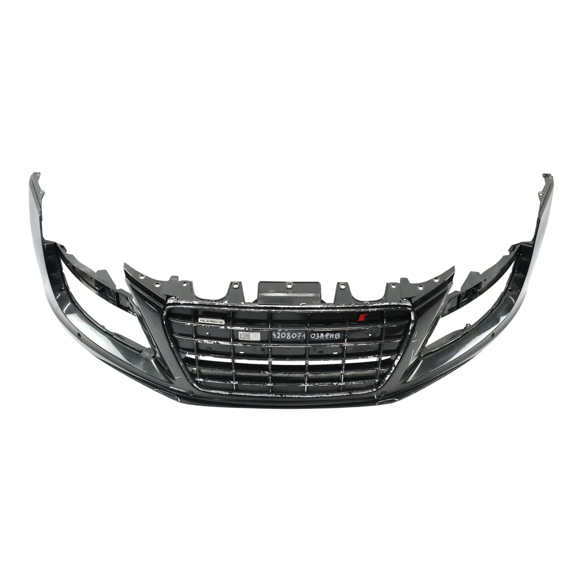 Audi R8 42 Spyder Front Bumper Trim Panel Cover Brilliant Black - LY9B