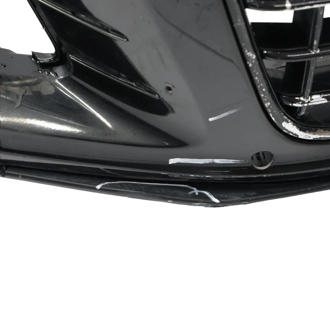 Audi R8 42 Spyder Front Bumper Trim Panel Cover Brilliant Black - LY9B - SKU 420807103A-PHB - Part number 420807103A