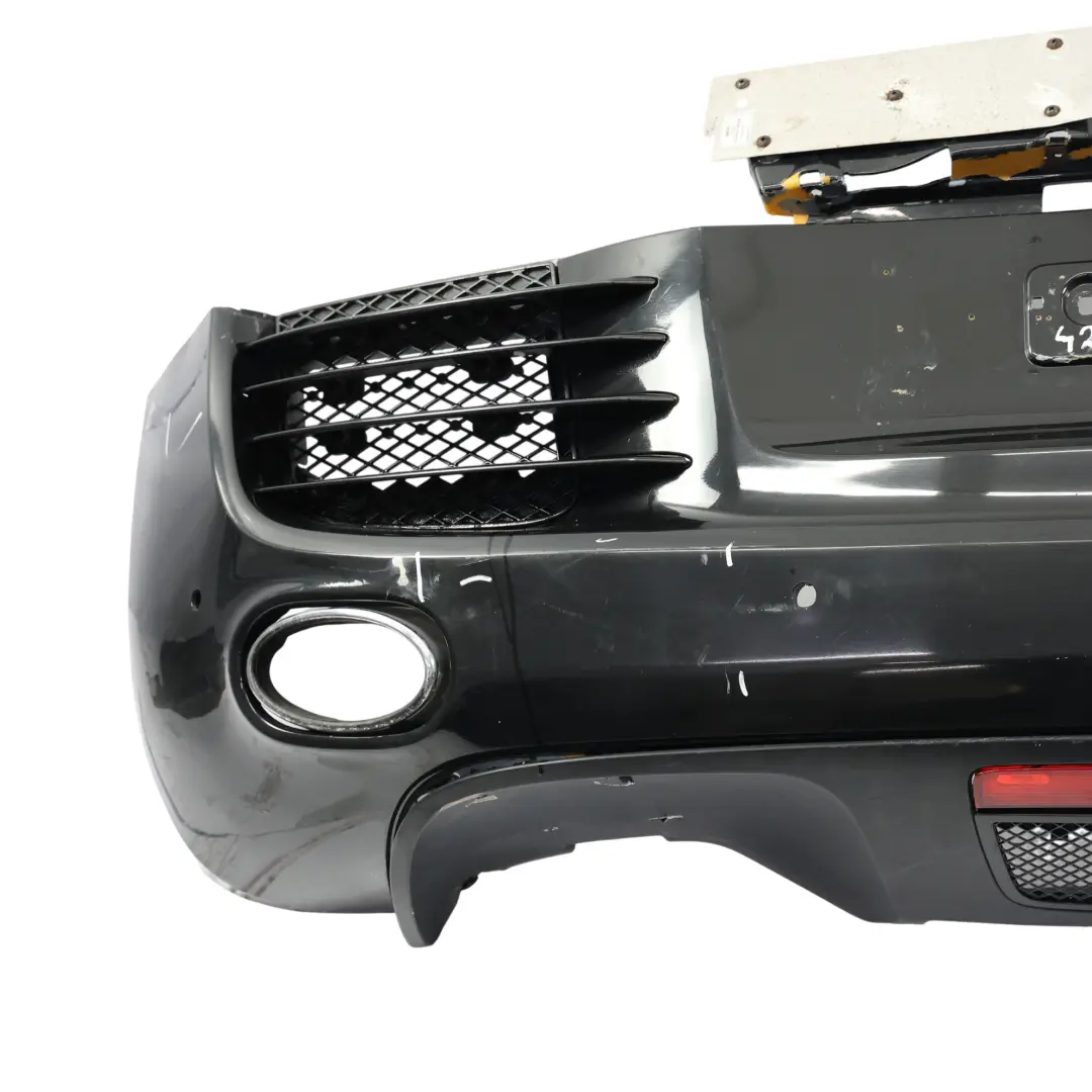 Audi R8 42 Spyder Zderzak Tylny Osłona Panel Brilliant Black Czarny - LY9B - SKU 420807303A-PHB - Numer Części 420807303A