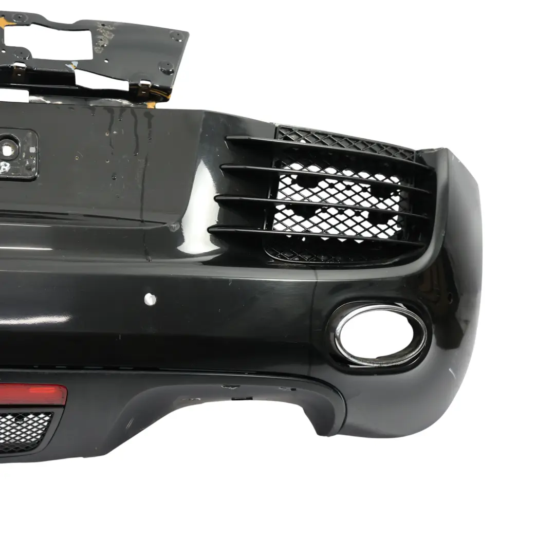 Audi R8 42 Spyder Rear Bumper Trim Panel Cover Brilliant Black - LY9B - SKU 420807303A-PHB - Part number 420807303A