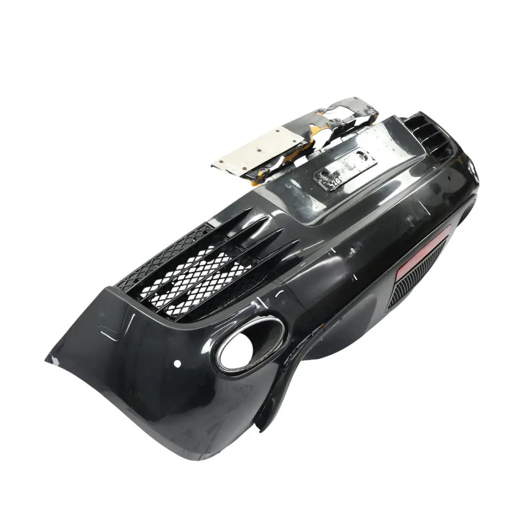 Bumper Trim Panel Cover Brilliant Black - LY9B to Audi R8 42 Spyder Rear with Part number 420807303A Audi R8 42 Spyder Rear Bumper Trim Panel Cover Brilliant Black - LY9B - SKU 420807303A-PHB - Part number 420807303A