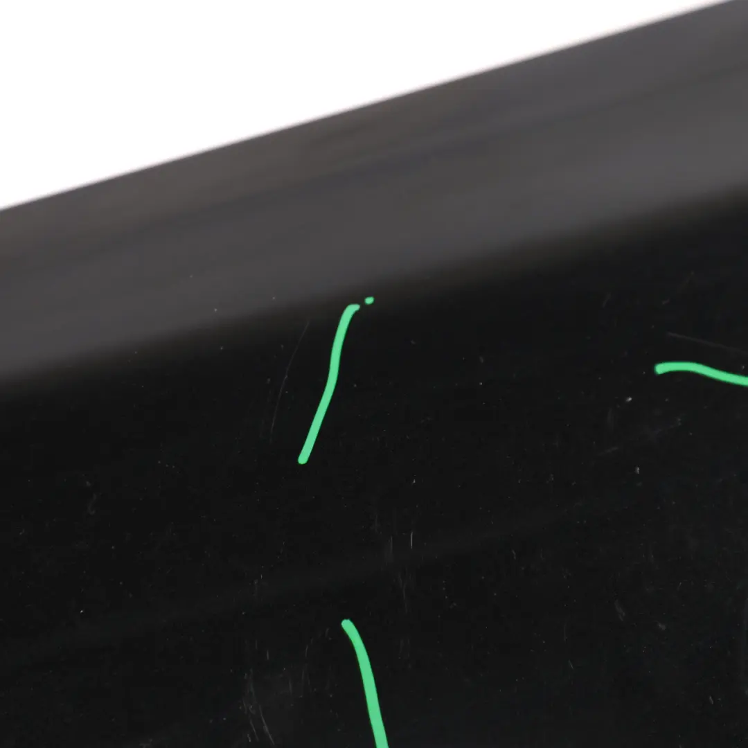 Audi R8 42 Spyder Rear Bumper Trunk Lid Cover Panel Phantom Black-Z9Y - SKU 420807649C-PHB - Part number 420807649C